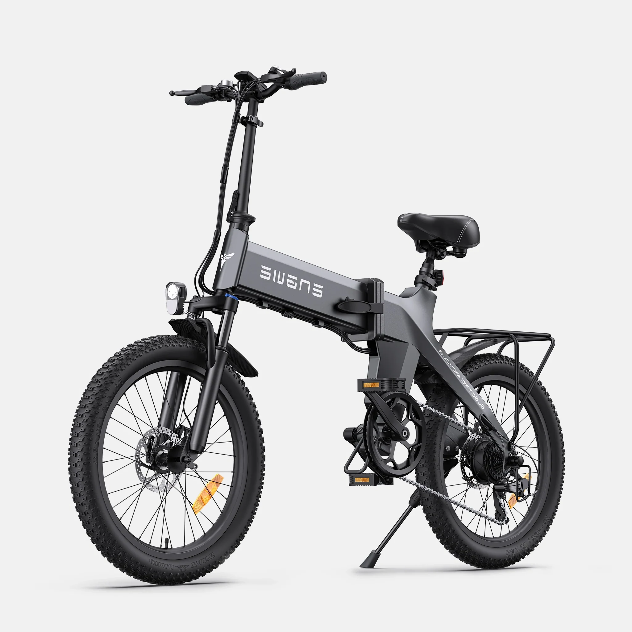 Engwe C20 Pro - Elektrický skladací bicykel - Šedý