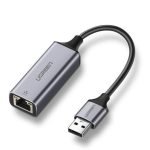 External Adapter UGREEN Gigabit Ethernet USB 3.0 (grey)