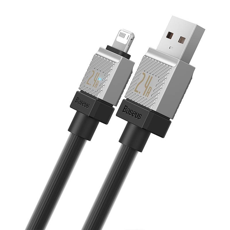 Fast Charging cable Baseus USB-A to Lightning Coolplay Series 1m