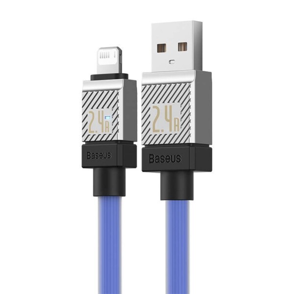 Fast Charging cable Baseus USB-A to Lightning Coolplay Series 1m