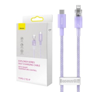 Fast Charging cable Baseus USB-C to Lightning  Explorer Series 1m