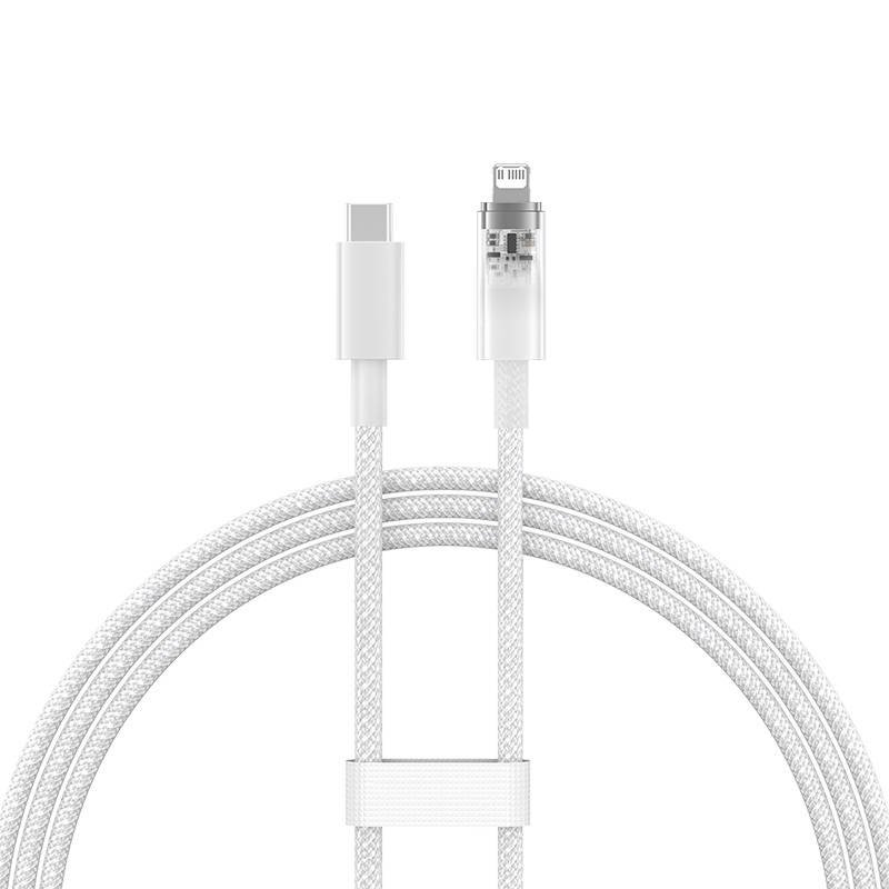 Fast Charging cable Baseus USB-C to Lightning Explorer Series 1m