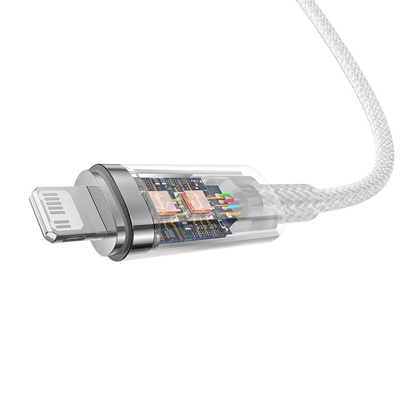 Fast Charging cable Baseus USB-C to Lightning Explorer Series 2m