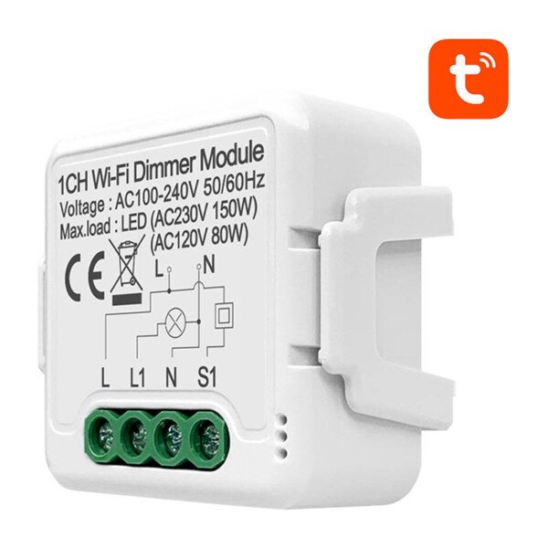 Smart Dimmer Switch Module WiFi Avatto N-DMS01-1 TUYA cena
