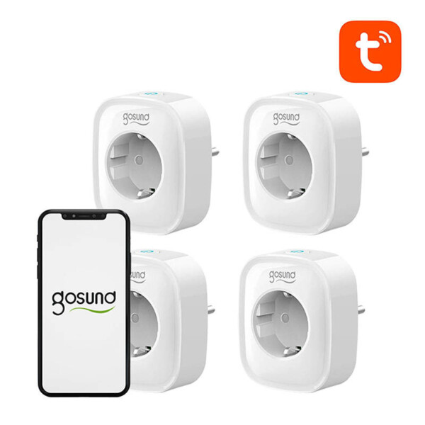 Smart socket WiFi Gosund SP1 (4-pack) Tuya cena