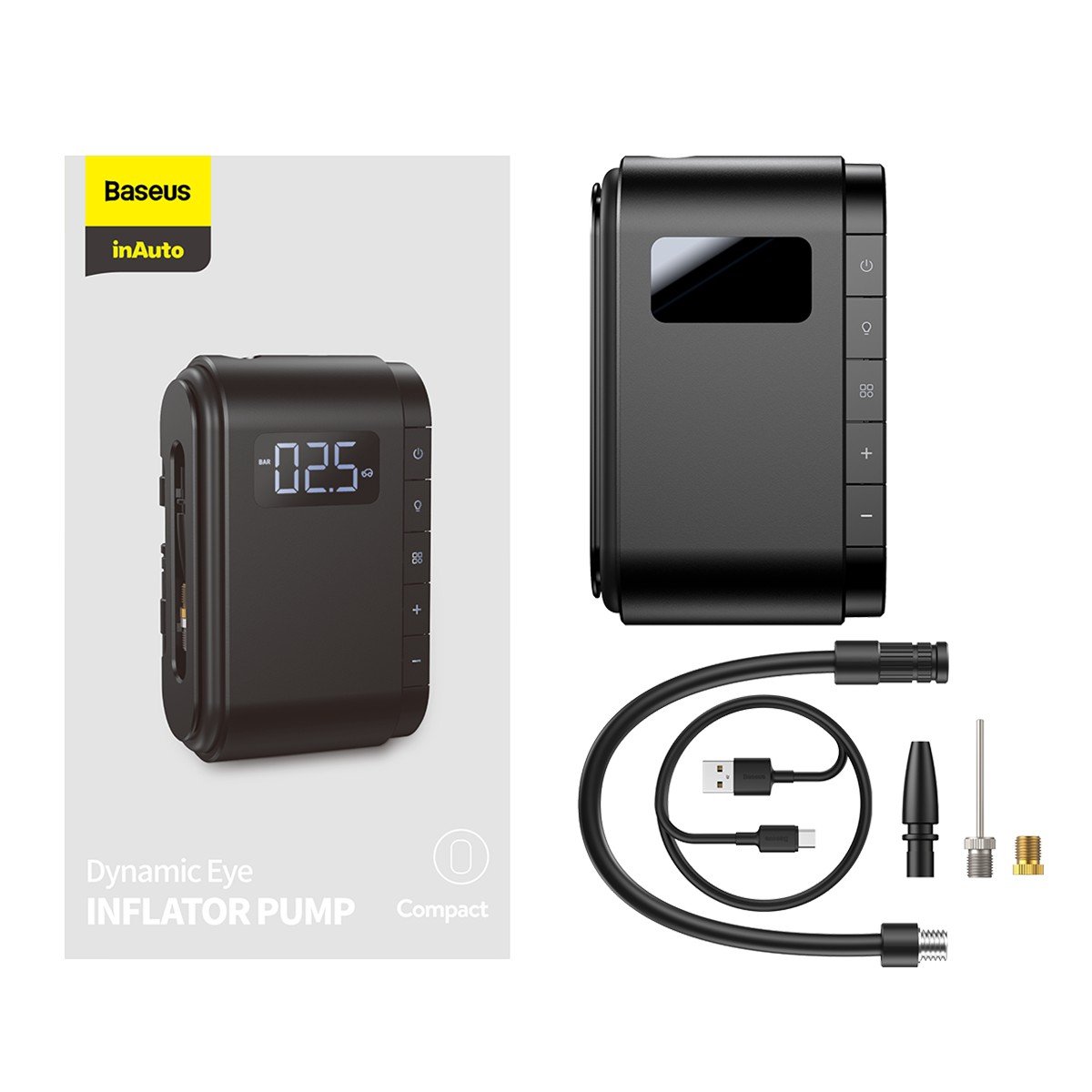 Baseus Dynamic Eye Inflator Pump navod