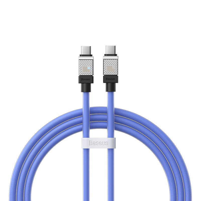 Cable USB-C do USB-C Baseus CoolPlay 100W 1m (blue) navod
