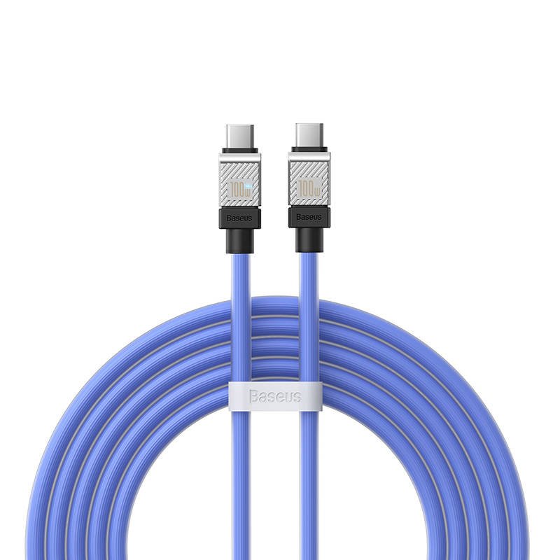 Cable USB-C do USB-C Baseus CoolPlay 100W 2m (blue) navod