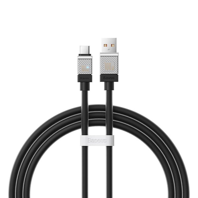 Cable USB do USB-C Baseus CoolPlay 100W 1m (black) navod