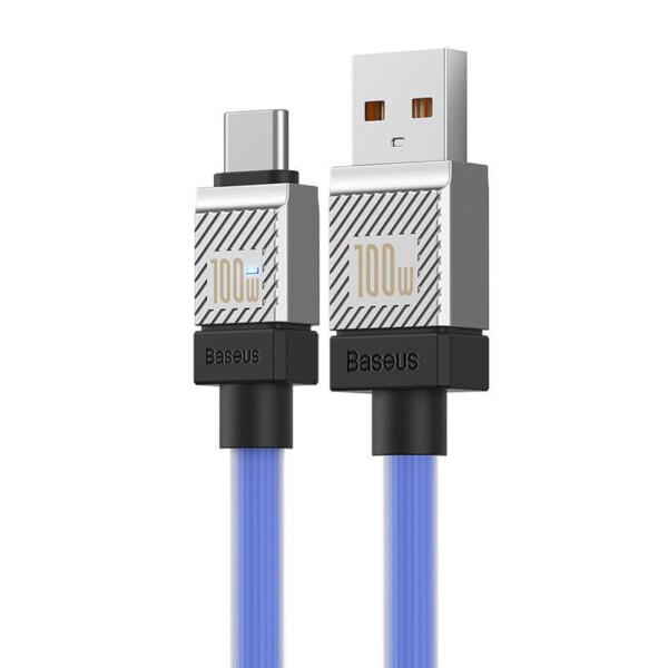 Cable USB do USB-C Baseus CoolPlay 100W 1m (blue) sk