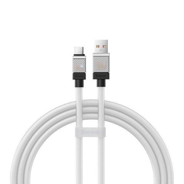 Cable USB do USB-C Baseus CoolPlay 100W 1m (white) navod