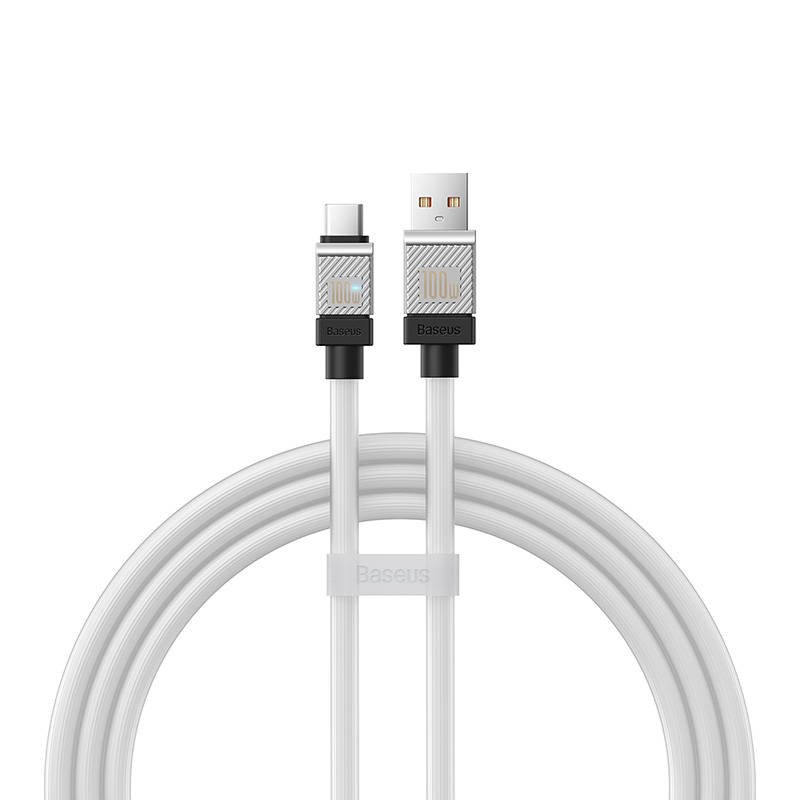 Cable USB do USB-C Baseus CoolPlay 100W 1m (white) navod