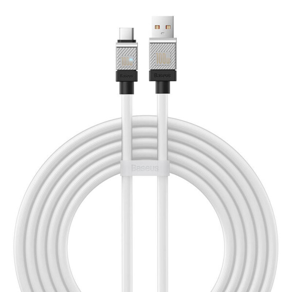 Cable USB do USB-C Baseus CoolPlay 100W 2m (white) navod