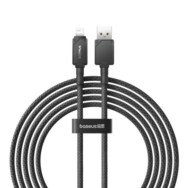Fast Charging Cable Baseus 2.4A 2M (Black) navod