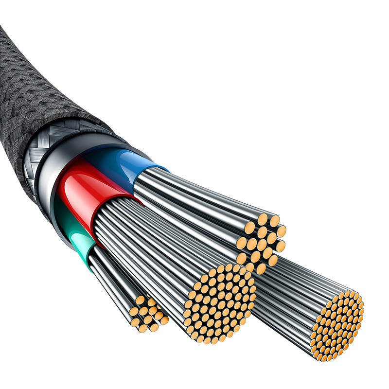 Fast Charging Cable Baseus 2.4A 2M (Black) sk