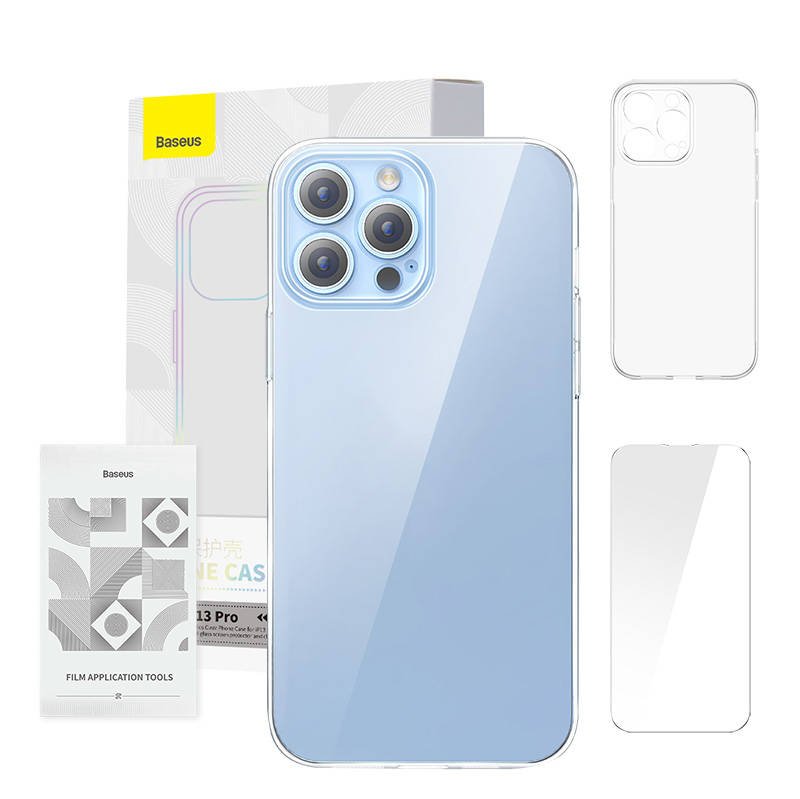 Phone case Baseus Crystal Clear for 13 Pro (transparent)