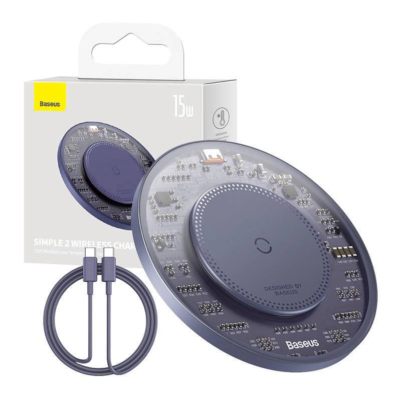 Wireless Qi inductive charger Baseus Simple 2