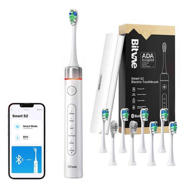 Sonic toothbrush with app