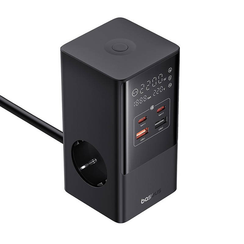 Powerstrip Baseus PowerCombo 35W (black) sk
