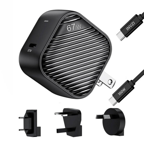 INVZI GanHub 1x nabíječka USB-C