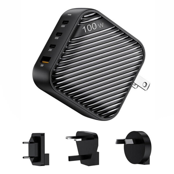 INVZI GanHub 3x USB-C + USB síťová nabíječka
