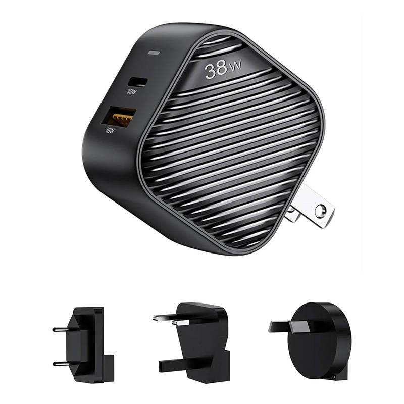 INVZI GanHub USB-C + USB síťová nabíječka