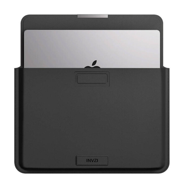 Kožené pouzdro / kryt INVZI s funkcí stojánku pro MacBook Pro/Air 15"/16" (černé) cena