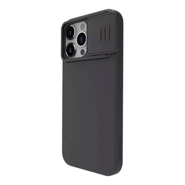 Nillkin CamShield Silky Silicone case for iPhone 15 Pro (classic black) navod