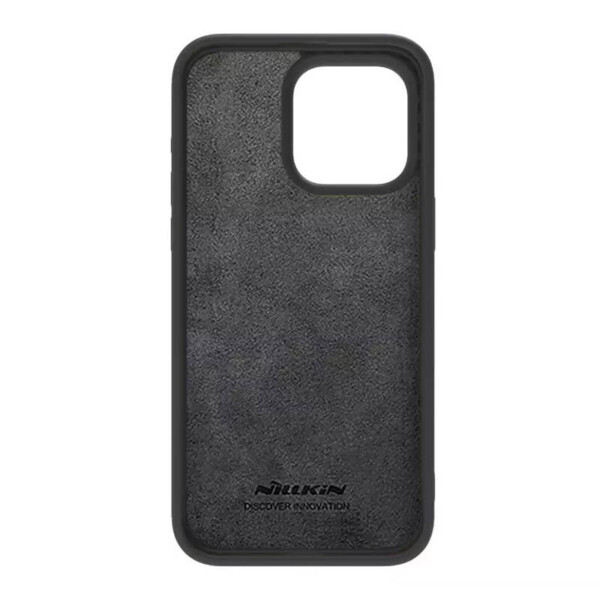 Nillkin CamShield Silky Silicone case for iPhone 15 Pro (classic black) sk