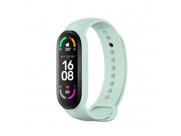 Remienok RhinoTech pre Xiaomi Mi Band 6, mentolový