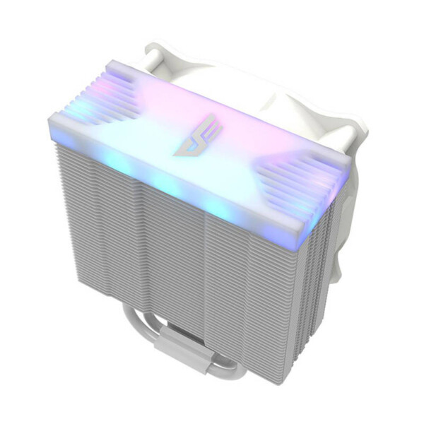 Aktivní chlazení CPU Darkflash Darkair LED (chladič + ventilátor 120x120) bílá sk