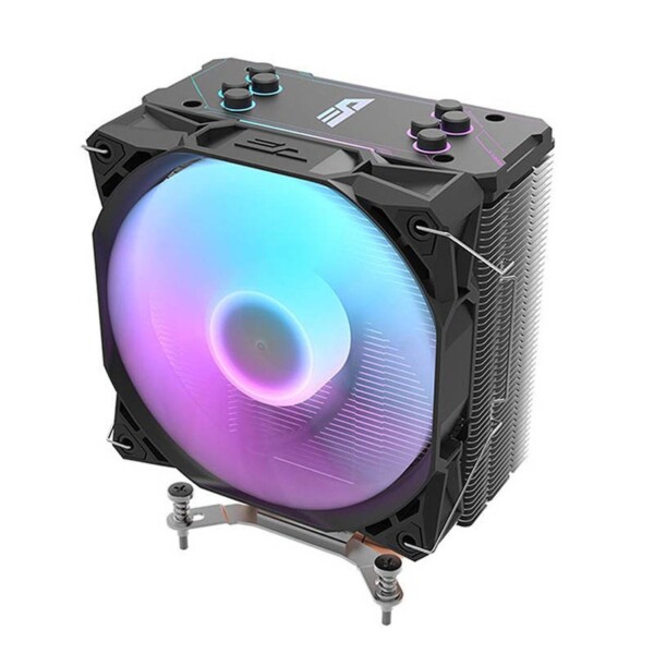 Aktivní chlazení procesoru Darkflash S11 Pro ARGB (chladič + ventilátor 120x130) černá navod