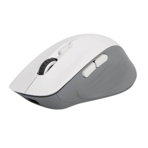 Bezdrátová herní myš Delux M729DB BT+2.4G 16000DPI (bílá)