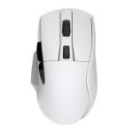 Bezdrôtová herná myš s nabíjacím dokom Dareu A955 RGB 400-12000 DPI (biela)