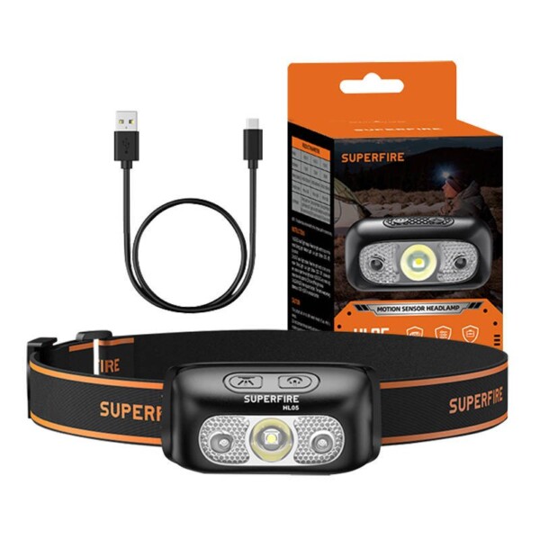 Čelovka Superfire HL05-E