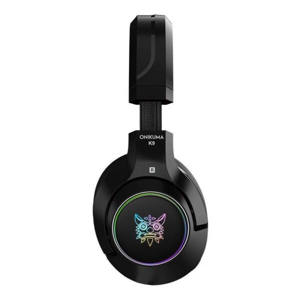 Gaming headphones ONIKUMA K9 Black RGB cena