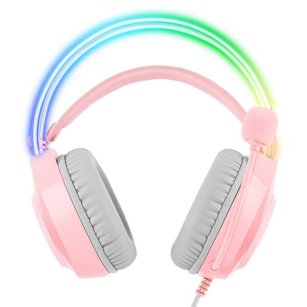 Gaming headphones ONIKUMA X26 Pink cena