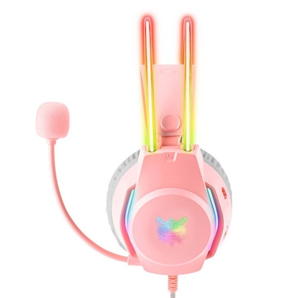 Gaming headphones ONIKUMA X26 Pink navod