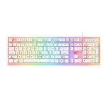 Herná klávesnica Havit KB876L RGB (biela)