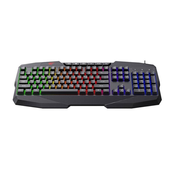 Herní klávesnice Havit KB878L RGB (černá) cena