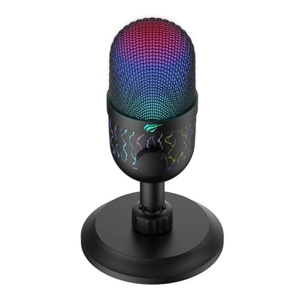 Herní mikrofon Havit GK52 RGB sk