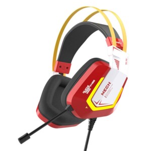 Herní sluchátka Dareu EH732 USB RGB (červená)