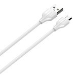 USB to Micro USB cable LDNIO LS541, 2.1A, 1m (white)