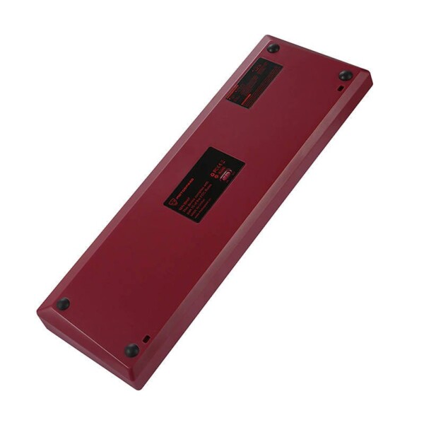Mechanická herní klávesnice Motospeed BK67 Bluetooth (červená) distributor