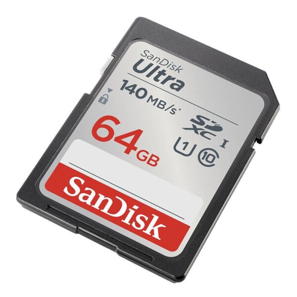 Memory card SANDISK ULTRA SDXC 64GB 140MB/s UHS-I Class 10 (SDSDUNB-064G-GN6IN) cena