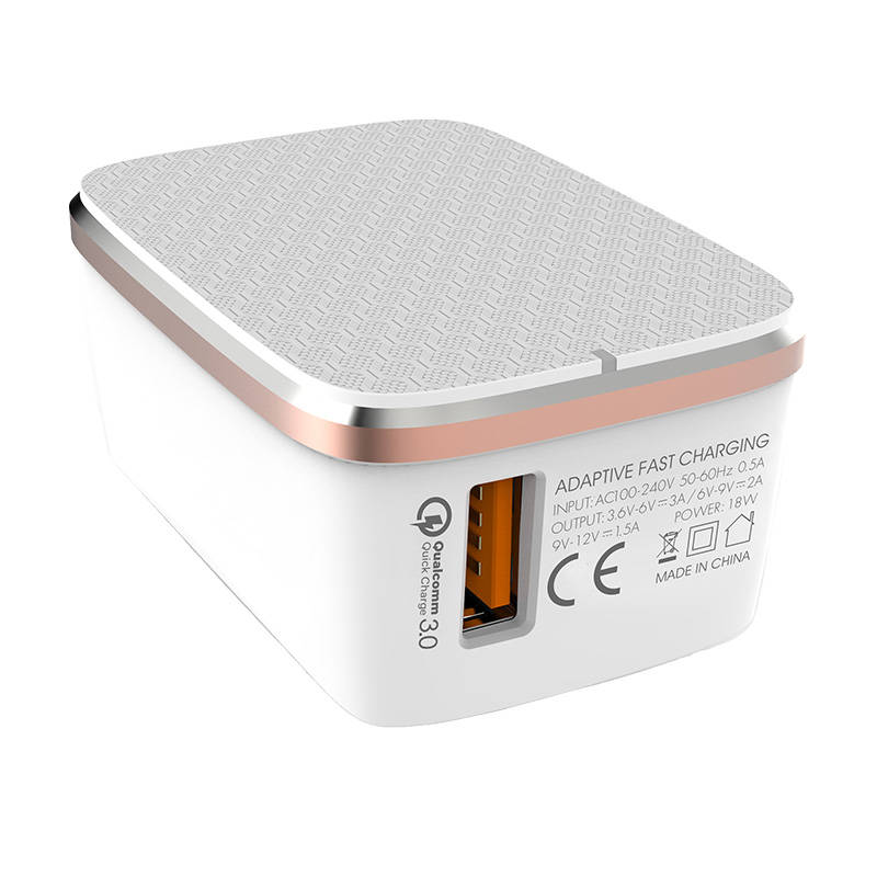 Nástěnná nabíječka LDNIO A1204Q 18W + kabel USB-C navod