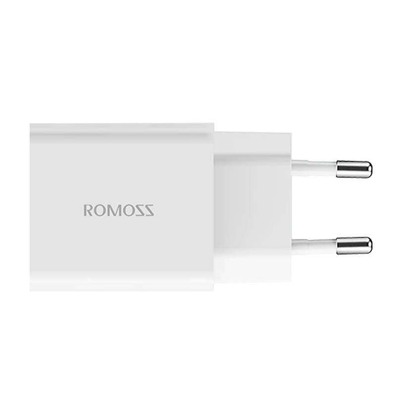 Nástěnná nabíječka Romoss AC30T USB + USB-C 30W (bílá) navod