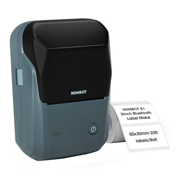 Niimbot B1 wireless label printer (LakeBlue) distributor