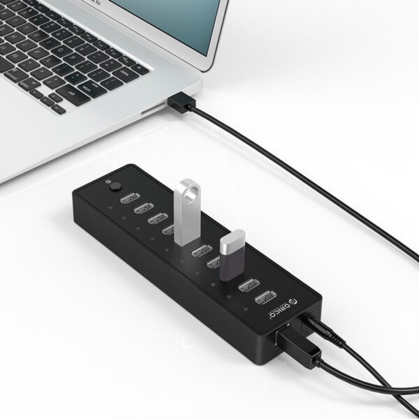 Orico 10v1 adaptérový rozbočovač 10x USB 2.0 cena