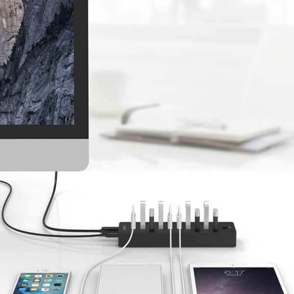 Orico 10v1 adaptérový rozbočovač 10x USB 2.0 navod